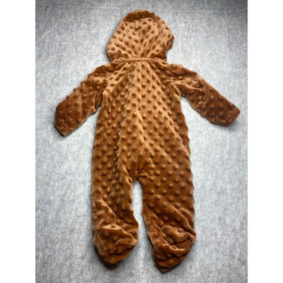 Rudolph Raindeer Minky Full Zip 1 Piece size 3 Months - Picture 4 of 4